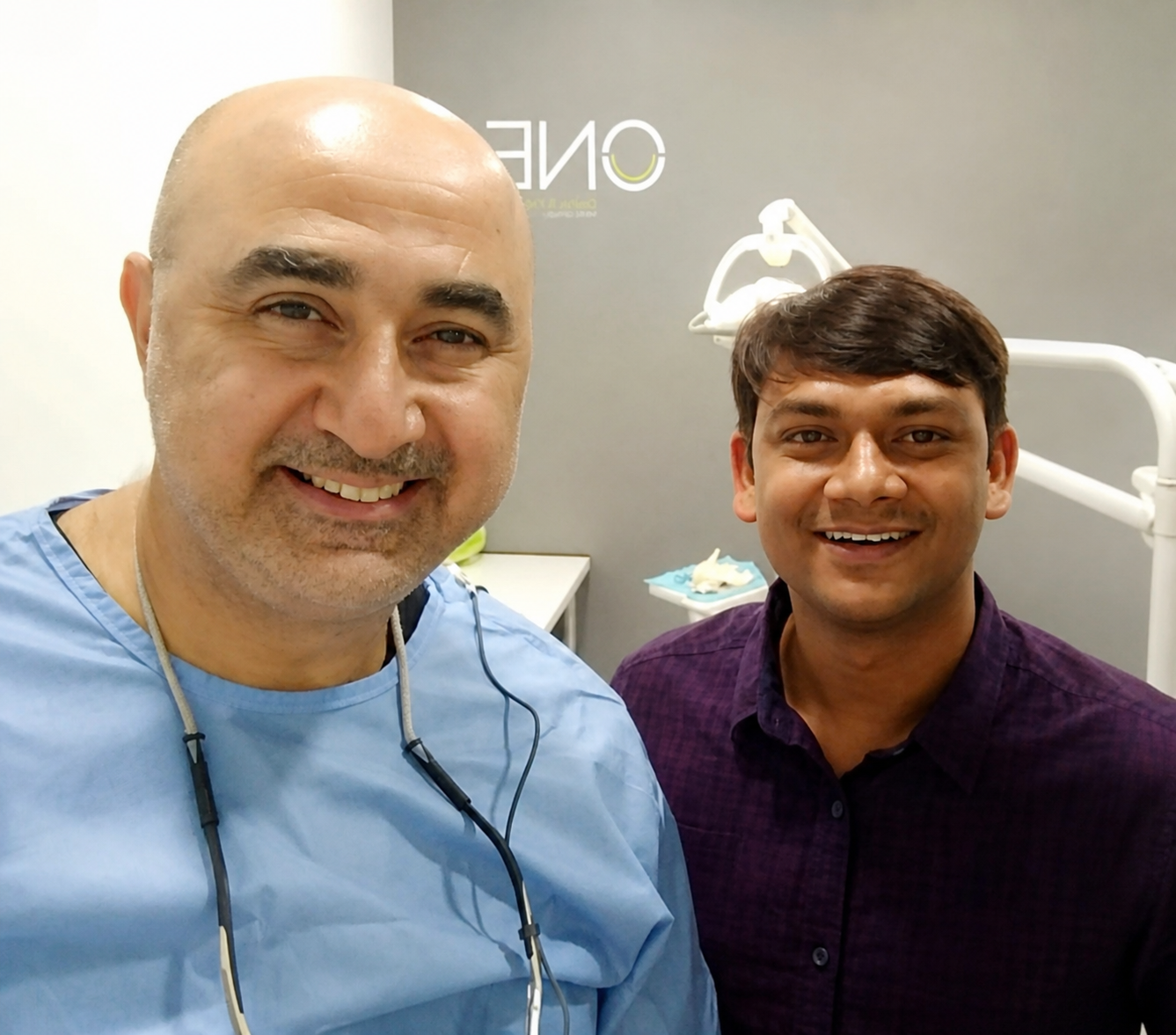 Training with international implantology mentor at ONE Dental Clinic