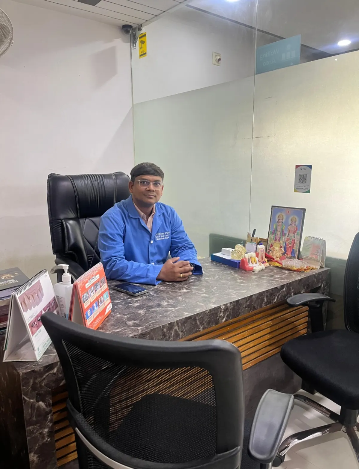 Dr. Nikunj Patel at Just Smile Dental Care & Maxillofacial Clinic, Surat