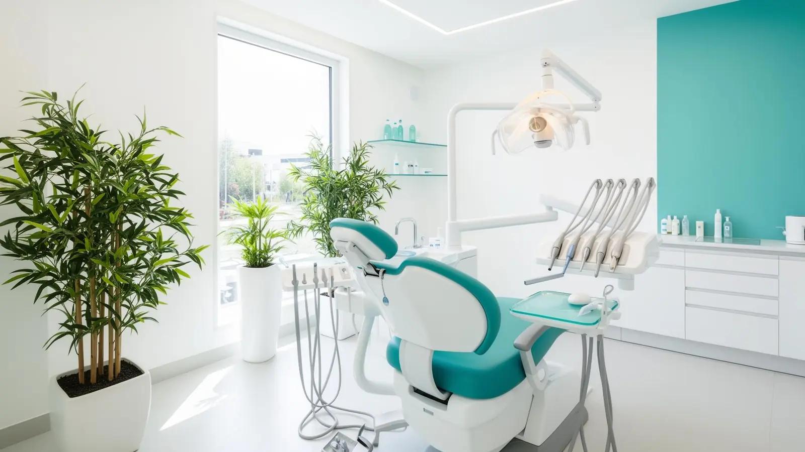Modern dental clinic interior